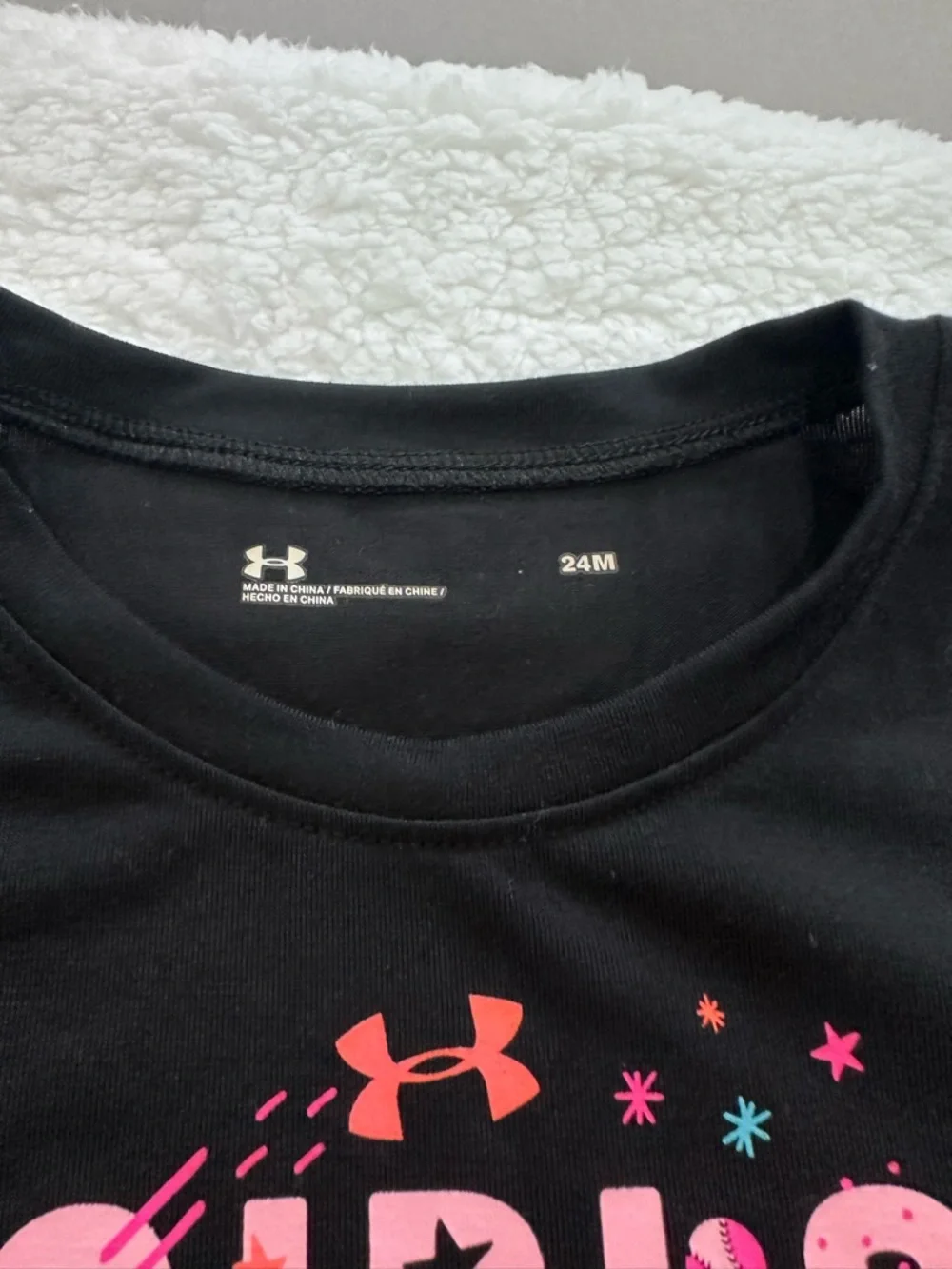 Girl’s Under Armour Long Sleeve Tee and Pant Set